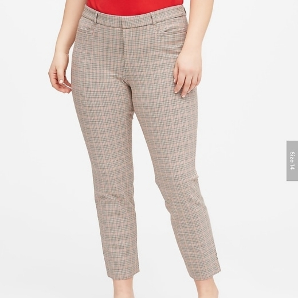 Banana Republic Classic Sloan Skinny-Fit Pant, Color Camel  Size 2